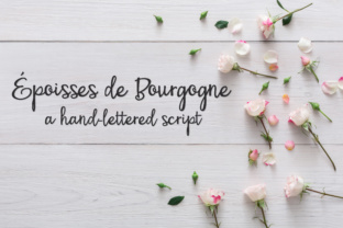 PN Époisses De Bourgogne Font for Crafters